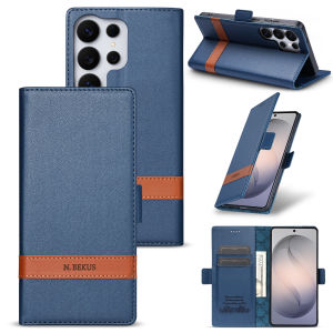 szhaiyu | For Samsung Galaxy S26 Ultra 5G S10 S20 S21 S22 S23 S24 S25 FE S26 Plus Phone Case With Luxury Leather Wallet Shockproof Cover