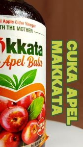 CUKA APEL MAKKATA Original With The Mother Obat Diabetes Gula Darah Herbal Paling Ampuh 330ml BPOM
