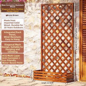 XiMei WoodWork | Anticorrosive Wooden Garden Fence And Screen
