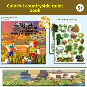 Magnetic Quiet Book for Boys Magnetic Sticker Craft Toy