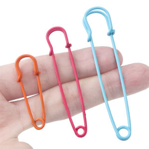 Metal Safety Pins Brooch Pins Sewing Tools Color Pins For DIY Jewellery Sewing Accessories Big Safety Pin