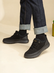Suede Leather Casual Comfortable Light-weight Vintage Style Shoes