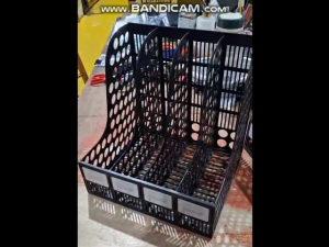 3 / 4 Column Magazine Holder File Organizer Rack DIY Desk Document Storage Black Office Shelf #5513 #9162