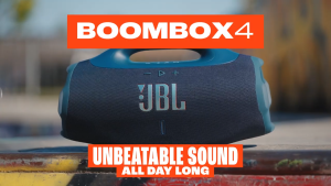【1 Year Warranty】JBL Boombox 4 Portable Speaker Boomboxes Bluetooth Speaker with Mic Subwoofer Super Bass Support USB/TF card/Aux For Phone/PC