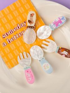 เครื่องประดับผมรูปสุนัขและแมว 2 ชิ้น ประดับเพชร ที่คาดผมสไตล์การ์ตูน เครื่องประดับผมสุดน่ารักสำหรับผู้หญิง