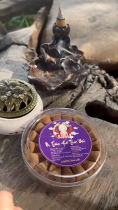 [ COMBO 3 HỘP ]Nụ Trầm Hương Huế Loại Thảo Mộc Nụ Trầm Bắc Huế 41 Nụ /1 Hộp Nụ Xông trầm hương nhang nụ dùng lư và thác khói ngược thu hút tài lộc + Tặng Lư Xông Trầm