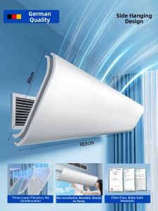 ZTION | Central AC Vent Wind Deflection Baffle