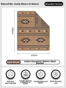 NatureHike | Wool Blanket Outdoor Camping Picnic Mat