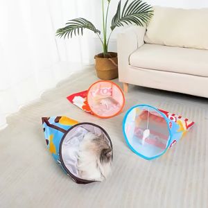 Foldable Crinkly Paper Cat Tunnel Cat Toy