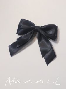 Jennie Grenna กิ๊บติดผมผีเสื้อขนาดใหญ่พร้อมกิ๊บสปริงสีดําแฮนด์เมดเก๋ระดับไฮเอนด์สําหรับเครื่องประดับผม