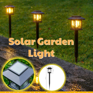 1/2PCS Waterproof Outdoor Solar LED Pathway Landscape Light Solar Garden Light Garden Yard Lawn Lamp