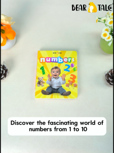 BEAR TALE Number Learning Cognitive Books for Kids Number Initiation Books for Education And Early Childhood Educational