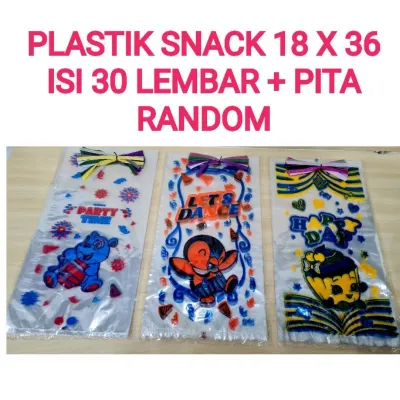 Plastik Ulang Tahun Goodie Bag Isi 30 Lembar Random
