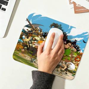 Potdemiel | Game D-Dofus Custom Skin Office Student Gaming Thickened Large Writing Pad Non-slip Cushion Mouse Pad for PC Computer Table
