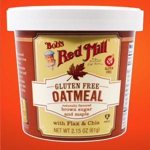 Bobs Red Mill Gluten Free Brown Sugar Maple Oatmeal Cup | ถ้วยข้าวโอ๊ตน้ำตาลทรายแดงและเมเปิ้ลปราศจากกลูเตน | Sunshine Market