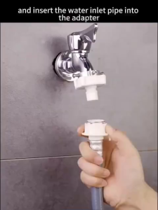 Free Transfer Head 2.5-15M Washing Machine Water Inlet Pipe Hose Extension Optional Automatic Extens