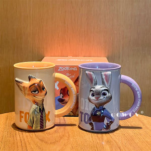 Cốc Sứ Đôi Zootopia Quà Tặng