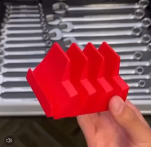 23 Slots Wrench Organizer / Magnet Tool Holder / Rak Kunci Pas - Utk Set Kunci Pas/Wrench Set