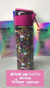 MY Style TM 1165 Mist Spray & Drink TRITAN Bottle 750ml for Girls - Botol Minum Teguk dan Spray Anak Perempuan