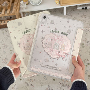 zoyu | Vỏ iPad Trong Suốt 11-inch Chứa Bút Apple Chống Gãy Chống Rơi Có Thể Xoay