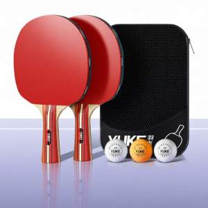 YUKE | Beginner Children Straight and Shake-Hand Table Tennis Rackets