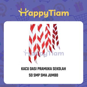KACU DASI PRAMUKA SEKOLAH SD SMP SMA JUMBO HASDUK MERAH PUTIH
