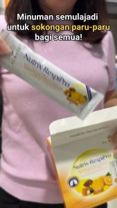 [Bundle 6 boxes] ALAVIE Nutrix-RespiPro 15s 虎乳芝蜂胶补肺强免疫力改善呼吸道疾病营养饮*Tiger Milk Mushroom Propolis Respiratory Care Vitamin C Strong Immune Cendawan Susu Harimau Lung Supplement*