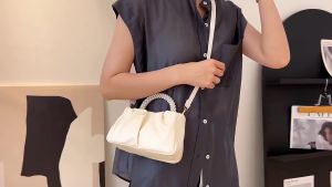 【Produk Diskon】 Tas mutiara / tas undangan / sling bag / tas kecil / tas jalan jalan / tas fashion / sling bag