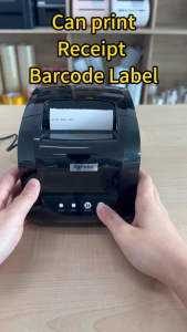 【XP-365B】2 in 1 Thermal Barcode Printer Label + Receipt USB/Bluetooth Label Printer Receipt Printer Barcode Receipt