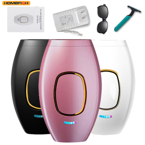 HOMEFISH Body Bikini IPL 500000 Flash Depilator Pulses Permanent Laser Epilator Painless For Women Hair Removal Home Use