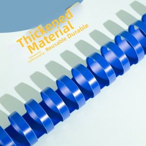 BEIQIANDAXIU | 21-Hole Plastic Binder Rings For Bidding Booklet Comb Binding Machine