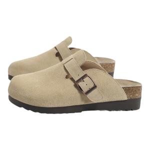 HuanQiu | Retro Autumn Easy-on Thick-Soled Birkenstock Shoes