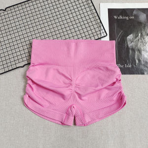 High-Waist Sports Yoga Pants Womens Running Workout Fitness Shorts Quick-Dry Breathable Moisture-Wicking Gymnastic Sets