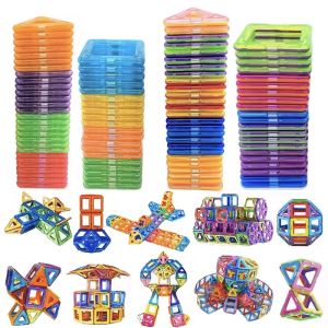 Magnet Toys Big size DIY Magnetic Building Blocks Construction Toys For Kids Building Blocks STEM Toys Learning Educational Toy