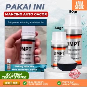 DMPT Umpan Ikan Stimulant 40/80Gram Makanan Bubuk Pancing Penarik Ikan Adaktif Original - Yaha Store