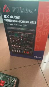 FTstar EX-4USB: A Compact & High-Quality 4-Channel Professional Mixer