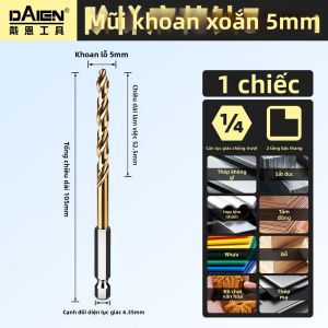 DAIENGONGJU | Mũi Khoan Chuyên Dụng Cho Thép và Gỗ