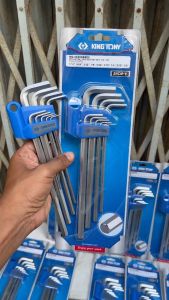 Bộ Chìa Lục Giác Bằng 9 cái Hệ In 1/16-3/8 KINGTONY 20209SR02