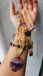 Natural Citrine Necklace 天然黃水晶項鍊