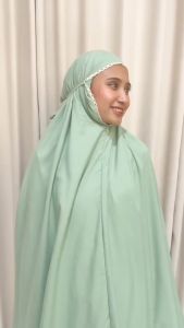 Mukena Dewasa Katun Micro Premium Model Terbaru / Mukena Traveling 2 in 1 / Mukena Terbaru Viral