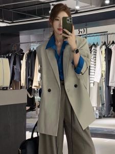 YUFUQING | เสื้อสูทผู้หญิงสไตล์เกาหลี ทรงหลวม ทรงเข้ารูป แขนยาว ปกติ ฤดูใบไม้ร่วง 2025 เสื้อผ้าทำงาน แฟชั่น