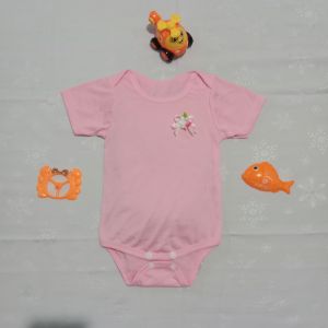 Top jumpersuit flower bunga dan polos bayi 0-12 bulan