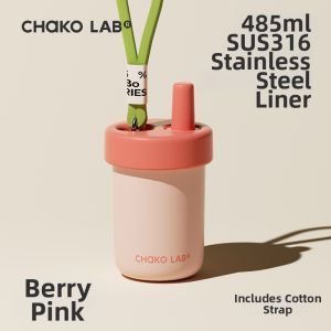 CHAKOLAB | Aesthetic Women Ceramic Insulated Straw Mug Gift