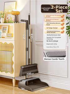 Joybos | Home And Kids Friendly Broom Dustpan Set