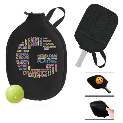 Pickleball Racquet beg กระเป๋าปิกเกิลบอล กระเป๋าซิป อุปกรณ์กีฬา กระเป๋าเป้ เดินทาง เทนนิส