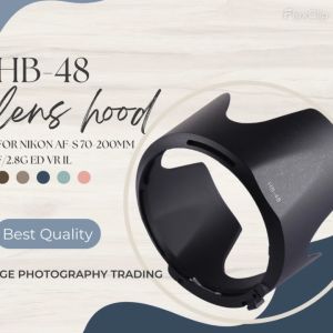 HB-48 Bayonet Lens Hood For Nikon AF-S 70-200mm f/2.8G ED VR Il