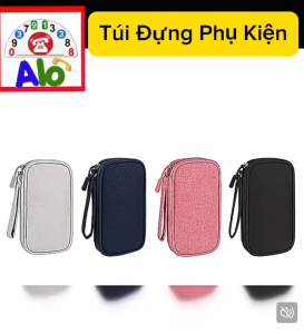Túi Chống Sốc Chống Thấm Hộp Đựng Ổ Cứng Di Động Phụ Kiện Cáp Sạc Túi Đựng Mỹ Phẩm