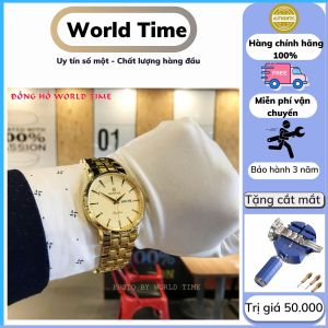 Đồng hồ nam dây thép đồng hồ nam cao cấp chính hãng Sunrise DM1216SWA Full box kính Sapphire chống xước chống nước bảo hành 3 năm