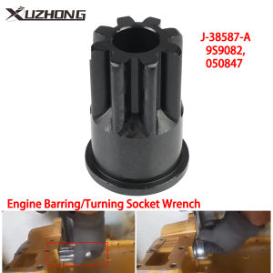 J-38587-A Engine Barring Socket Engine Turning for Caterpillar CAT 3200/3406 Series EUI/MUI & Mack E-7 E-7 ETEC 9S9082 050847