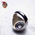 Batu Meteor Agni Manitite - Batu Satam | COD Bisa | Cincin Batu Akik Ring 5-10. 